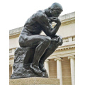 Мужчина бронзовая скульптура металла мыслитель статуя вла-BS1027